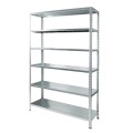 Regał metalowy skręcany BR24 200x120x50 80kg ocynkowany regał 6 półkowy - skos