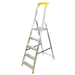 Drabina aluminiowa Bayersystem BS-DA5 z półką 150kg