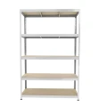 Regał metalowy wciskany 180x120x40 200kg ocynk HDF - front