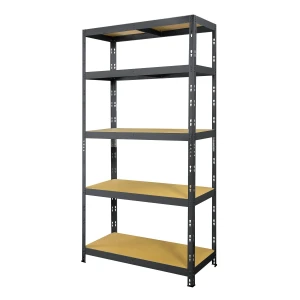 Regał metalowy wciskany 180x90x40 200kg grafitowy HDF