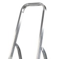 Drabina aluminiowa Bayersystem BS-DA4 150kg zielone elementy plastikowe - pałąk