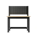 Stół warsztatowy Mega-Met ze ścianką na narzędzia 80x120x60 - front