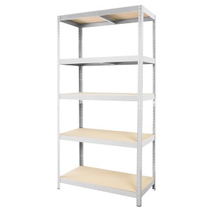 Regał metalowy wciskany P2P R265 180x90x30 265kg szary MDF