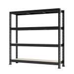 Regał metalowy wciskany Mega-Met 180x200x60 300kg  4 półki HDF