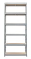 Regał metalowy skręcany STABIL 6 półek 225x90x40 200kg ocynk MDF - front