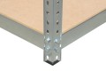 Regał metalowy skręcany STABIL 6 półek 225x90x40 200kg ocynk MDF - noga ze stopką