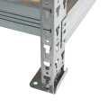 Regał metalowy wciskany Mega-Met 180x160x60 300kg 4 półki HDF ocynk noga ze stopą
