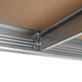 Regał metalowy wciskany Mega-Met 180x160x60 300kg 4 półki HDF ocynk wspornik