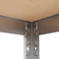 Regał metalowy wciskany P2P 150x70x30 100kg ocynk HDF noga z półką