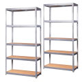 Zestaw regałów metalowych wciskanych RZP 179x90x40 175kg ocynk HDF - 2 sztuki