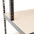 Regał metalowy schodkowy wciskany P2P R200 180x100x30/60 noga z półką
