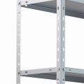 Regał metalowy skręcany MIKRO ND3 180x75x30 40kg ocynk profil nogi, metalowa półka