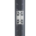 Regał metalowy wciskany P2P 180x160x40 250kg grafitowy 4 półki - łącznik
