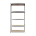 Regał metalowy wciskany RZP3 R300 194x100x50 ocynk HDF - front