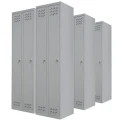 Zestaw szaf ubraniowych pracowniczych BHP MSU-ECO/BASIC 180x50x40 - 4 sztuki