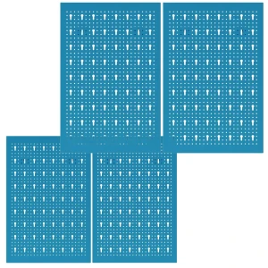 Zestaw tablic narzędziowych SC1 60x40 niebieska - 4 sztuki