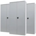 Zestaw szaf biurowych metalowych TG-2SDB-ECO 198x90x40 - 3 sztuki