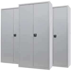 Zestaw szaf biurowych metalowych 2SDB-ECO 198x90x40 - 3 sztuki