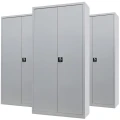 Zestaw szaf biurowych na dokumenty 198x100x40 TG-3SDB-ECO - 3 sztuki