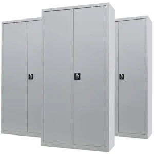 Zestaw szaf biurowych na dokumenty 198x100x40 3SDB-ECO - 3 sztuki