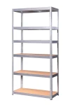 Regał metalowy wciskany RZP220 224x90x40 220kg ocynk HDF 
