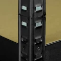 Regal-metalowy-wciskany-P2P-180x90x40-175kg-czarny-HDF-laczenie-nog