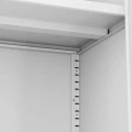 Szafa metalowa na dokumenty 2SDB-S 180x80x40 3 półki szara - detal półka 1.webp