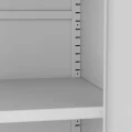 Szafa metalowa na dokumenty 1SDB-S 185x90x40 4 półki szara - detal półka 3.webp