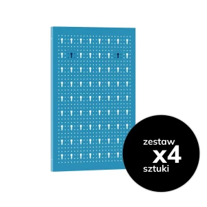 Zestaw tablic narzędziowych SC1 60x40 niebieska - 4 sztuki