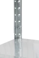 Regał metalowy skręcany BR21 200x100x50 100kg ocynk  - noga