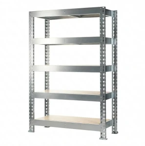 Regał metalowy wciskany Mega-Met 200x120x50 300kg 5 półek HDF
