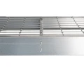 Regał metalowy wciskany Mega-Met 200x120x50 300kg 5 półek krata - profil