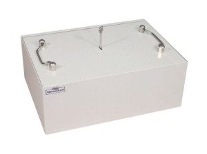 Bezpieczny pojemnik 2BP kl. S1 z zamkiem kluczowym szary