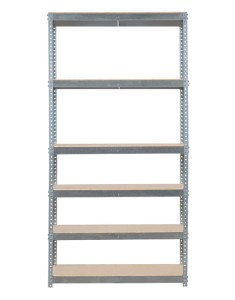 Regał metalowy skręcany STABIL 225x120x50 200kg ocynk MDF