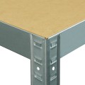 Regał metalowy wciskany BEST 180x80x40 175kg ocynk HDF - noga z półką