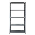 Regał metalowy skręcany BR-ECO 177x90x40 60kg grafitowy front