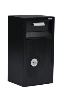 Sejf depozytowy 3DEPE z zamkiem kluczowym czarny