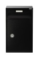 Sejf depozytowy 4DEPE z zamkiem kluczowym czarny