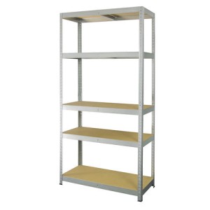 Regał metalowy wciskany R100 180x90x40 100kg ocynk HDF