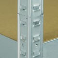 Regał metalowy wciskany R100 180x90x40 100kg ocynk HDF - noga wciskana