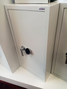 Sejf gabinetowy TG-9MHL/S1 RAL7035 z zamkiem elektronicznym PRIMOR3000