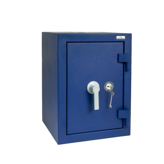 Sejf 3GB kl. I z zamkiem kluczowym niebieski
