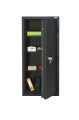 Sejf 9GB kl. I z zamkiem elektronicznym czarny  otwarty