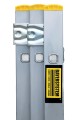 Drabina aluminiowa Bayersystem BS-DW 3x8 - złożona bok