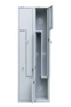 Szafa ubraniowa typu L 180x60x40 TG-2MSL-ECO/BASIC  w połowie otwarta