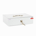 Kasetka metalowa 9PW IID z zamkiem kluczowym szara + wkład na bilon (EUR)