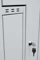 Szafa ubraniowa typu L 180x60x40 TG-2MSL-ECO/BASIC  - zamek kluczowy