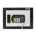Sejf hotelowy 2HLS-BASIC z zamkiem elektronicznym czarno-srebrny - otwieranie awaryjne