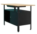 Stół warsztatowy czarny SW2 83x120x60