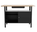 Stół warsztatowy czarny SW2 83x120x60 - front
